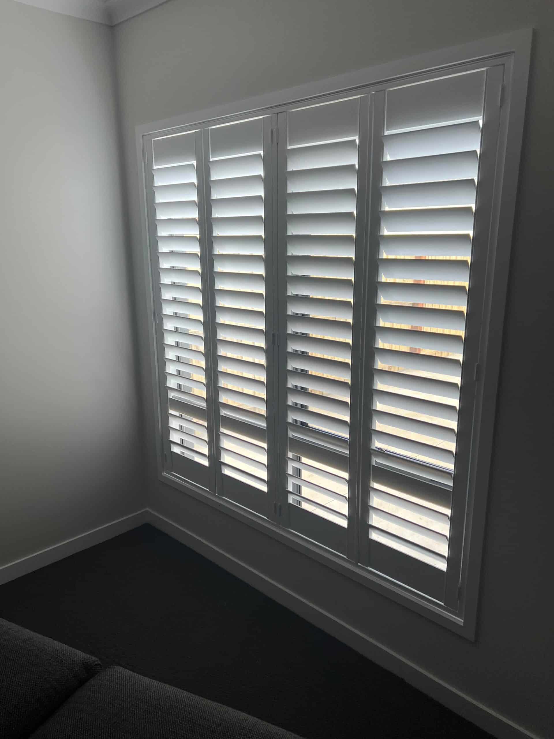 Window shutters installation